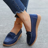 Weave Wedge Heeled Loafers-Teresa's Fashionista LLC
