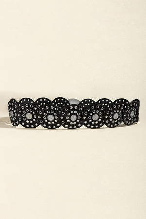 Vintage PU Leather Wide Belt-Teresa's Fashionista LLC