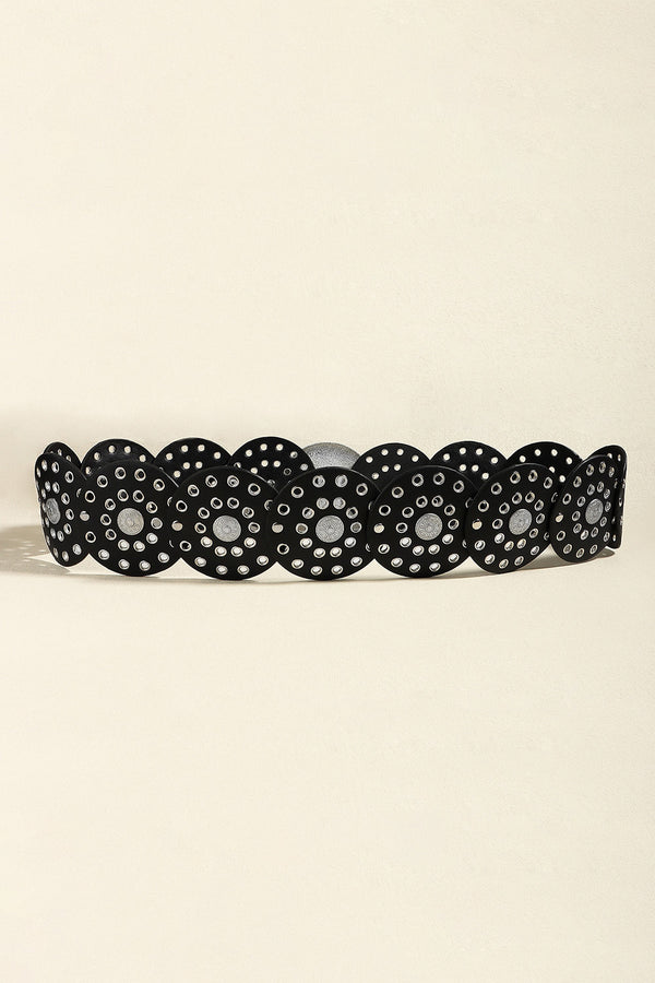 Vintage PU Leather Wide Belt-Teresa's Fashionista LLC