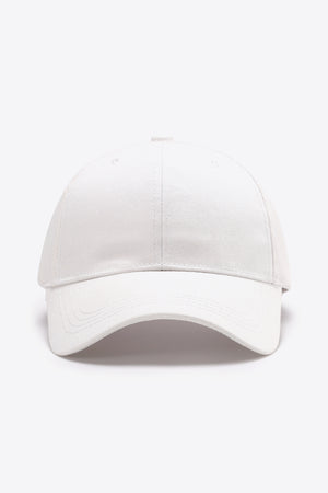 Plain Adjustable Cotton Baseball Cap-Teresa's Fashionista LLC