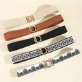 Toggle Clasp Elastic Belt-Teresa's Fashionista LLC