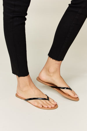 WILD DIVA PU Leather Open Toe Sandals-Teresa's Fashionista LLC