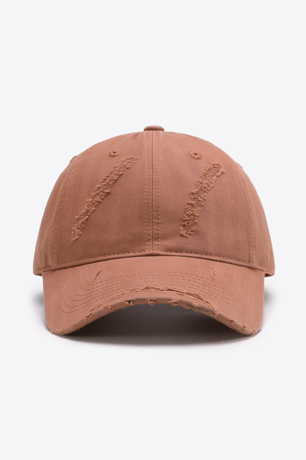 Distressed Adjustable Baseball Cap-Teresa's Fashionista LLC