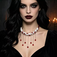 Halloween Gothic Eyeball Necklace