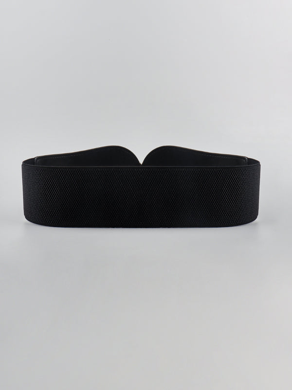 PU Elastic Wide Belt-Teresa's Fashionista LLC