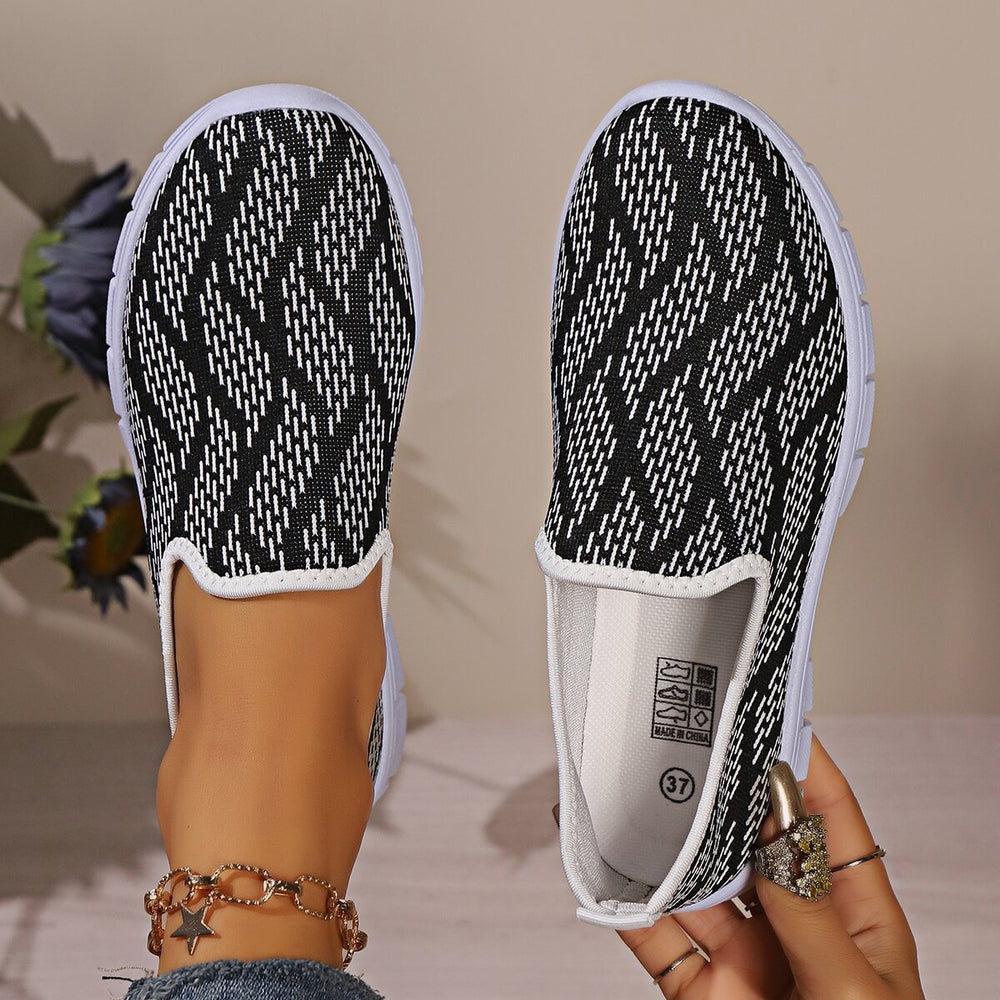 Round Toe Flat Slip-Ons-Teresa's Fashionista LLC