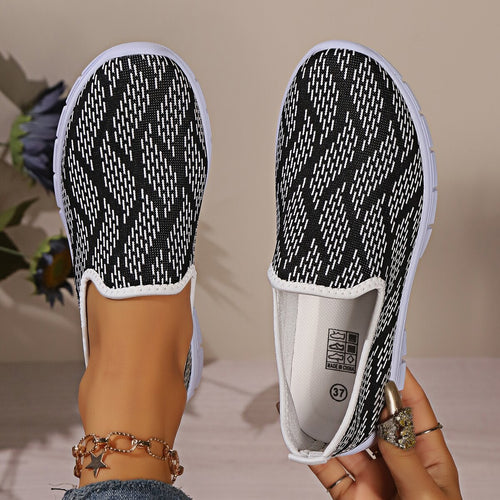 Round Toe Flat Slip-Ons-Teresa's Fashionista LLC