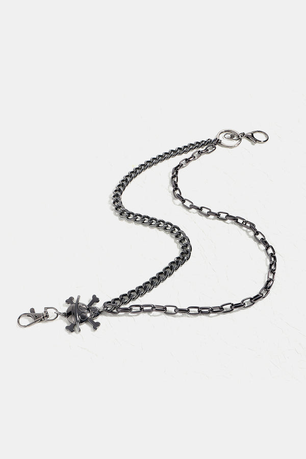 Treasure Point Shape Double Layer Alloy Belt-Teresa's Fashionista LLC