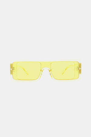 Polycarbonate Frame Rectangle Sunglasses-Teresa's Fashionista LLC