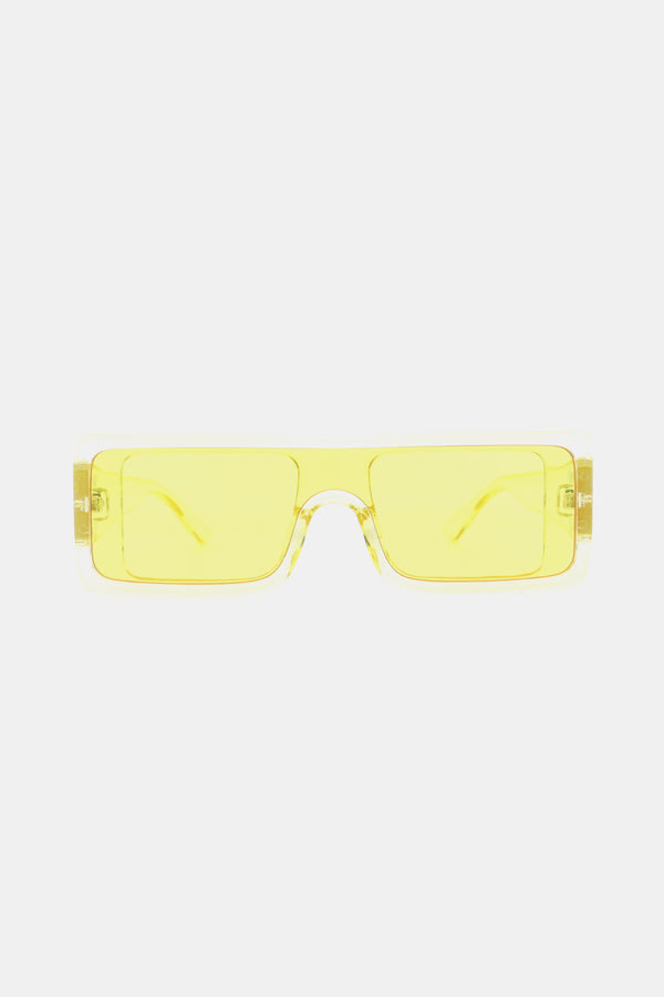 Polycarbonate Frame Rectangle Sunglasses-Teresa's Fashionista LLC