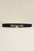 Alloy Buckle Elastic Belt-Teresa's Fashionista LLC