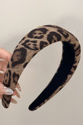 Leopard Polyester Wide Headband - Teresa's Fashionista LLC