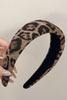Leopard Polyester Wide Headband - Teresa's Fashionista LLC