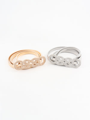 Knot Buckle Metal Belt-Teresa's Fashionista LLC