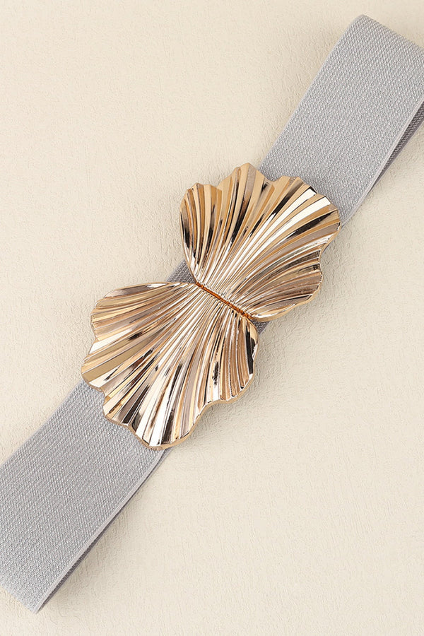 Zinc Alloy Buckle Elastic Belt-Teresa's Fashionista LLC