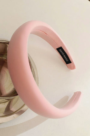Solid Polyester Wide Headband - Teresa's Fashionista LLC