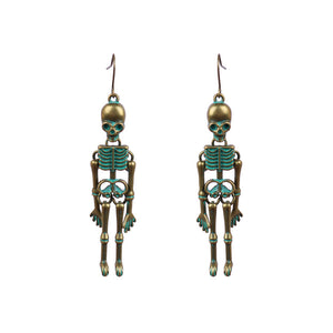 Skeleton Alloy Earrings - Teresa's Fashionista LLC