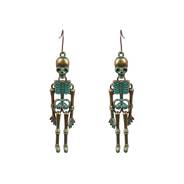 Skeleton Alloy Earrings - Teresa's Fashionista LLC