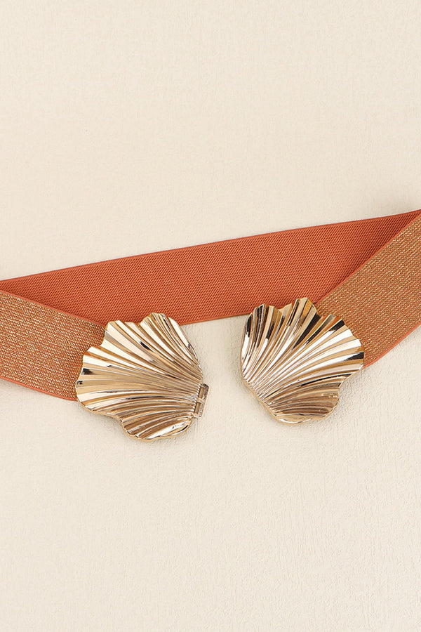 Zinc Alloy Buckle Elastic Belt-Teresa's Fashionista LLC