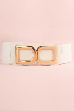 Double D Buckle PU Belt-Teresa's Fashionista LLC