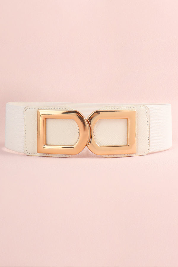 Double D Buckle PU Belt-Teresa's Fashionista LLC