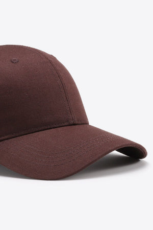 Plain Adjustable Cotton Baseball Cap-Teresa's Fashionista LLC