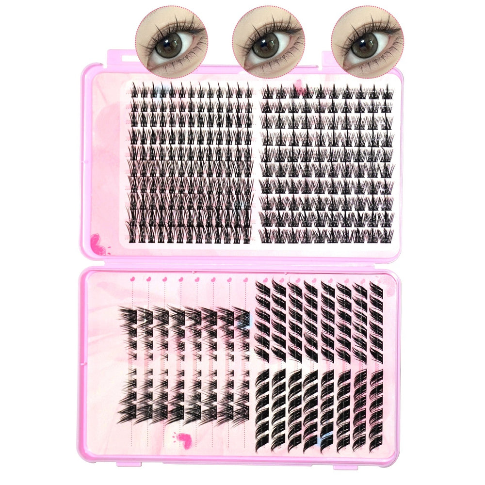 A Multi-style Hybrid False Eyelash Extension Set, The False Eyelashes Are Easy To Wear And Apply, Creating The Perfect Eye Makeup False Eyelashes
