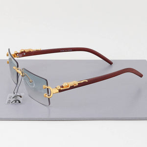 Grazing Cheetah Pillar Sunglasses