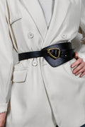 Irregular PU Leather Belt-Teresa's Fashionista LLC