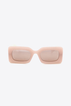 Polycarbonate Frame Rectangle Sunglasses-Teresa's Fashionista LLC