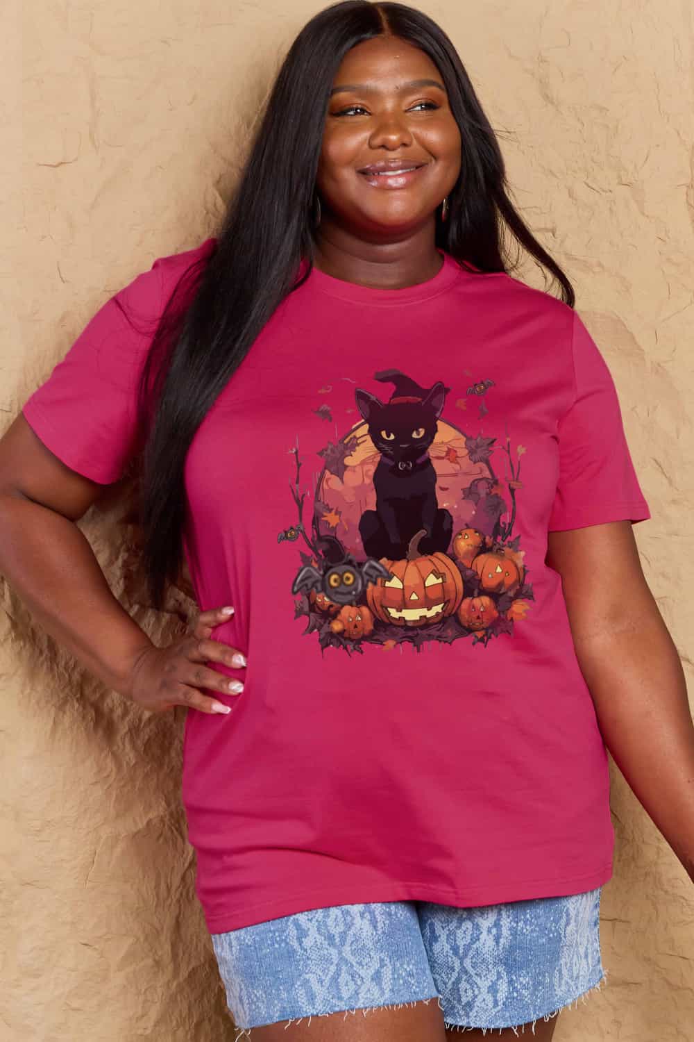 Simply Love Full Size Halloween Theme Graphic T-Shirt - Teresa's Fashionista LLC