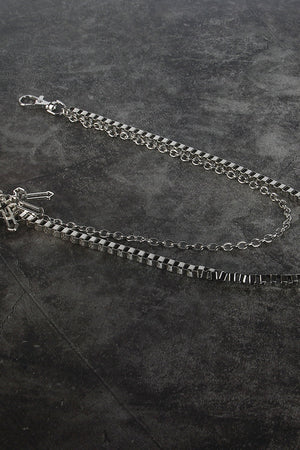 Double-Layered Cross Waist Chain-Teresa's Fashionista LLC
