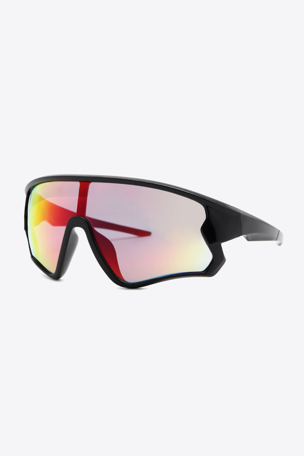 Polycarbonate Shield Sunglasses-Teresa's Fashionista LLC
