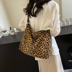 Leopard Adjustable Strap Tote Bag-Teresa's Fashionista LLC