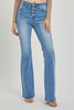 RISEN Full Size High Rise Button Fly Bootcut Jeans - Teresa's Fashionista LLC