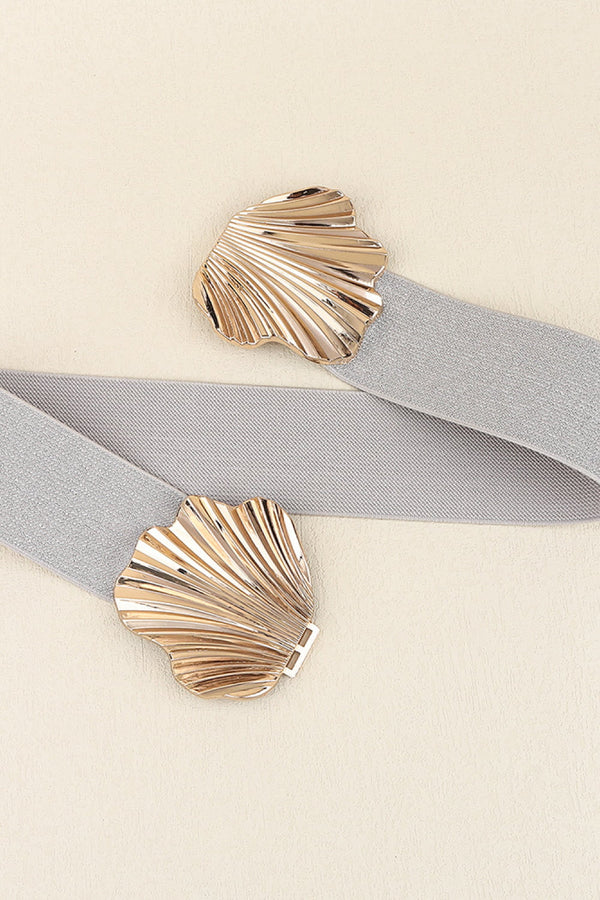 Zinc Alloy Buckle Elastic Belt-Teresa's Fashionista LLC