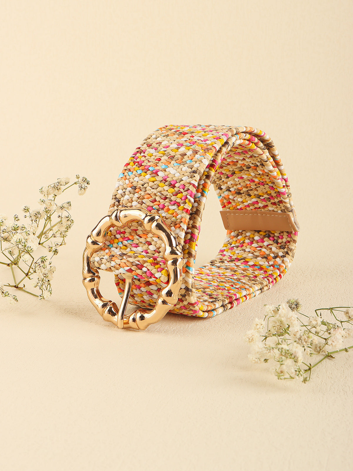 Multicolored Wide Belt-Teresa&#39;s Fashionista LLC