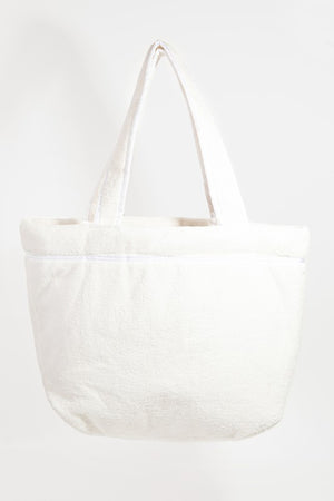 Fame Square Microfiber Tote Bag - Teresa's Fashionista LLC