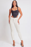 YMI Jeanswear Hyperstretch Mid-Rise Skinny Jeans-Teresa's Fashionista LLC