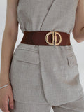 D Buckle Elastic Belt-Teresa's Fashionista LLC