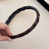 PU Leather Braided Hair Headband - Teresa's Fashionista LLC