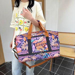 Canvas Printed Travel Bag-Teresa's Fashionista LLC