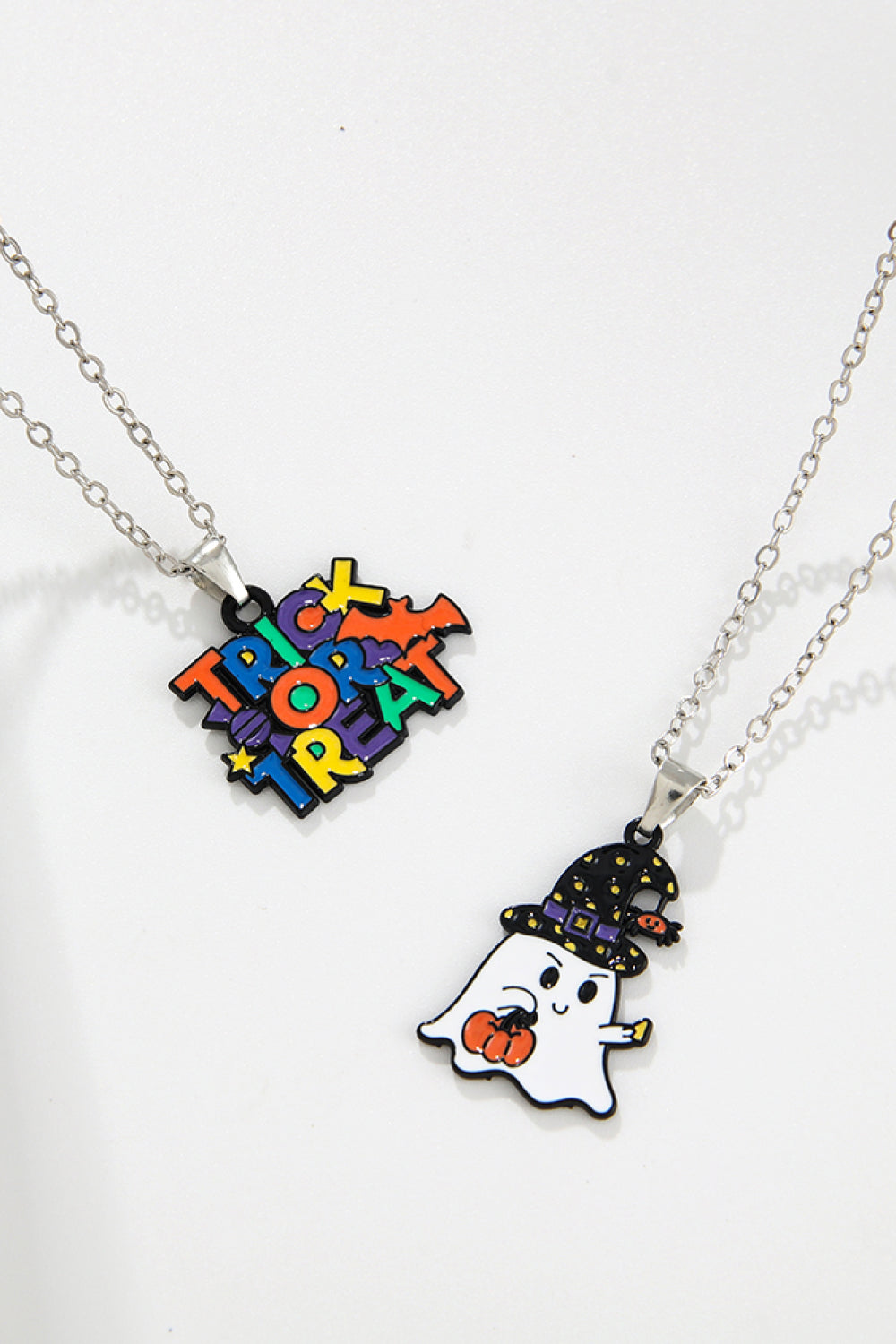 Two-Piece Halloween Theme Necklace Set - Teresa's Fashionista LLC