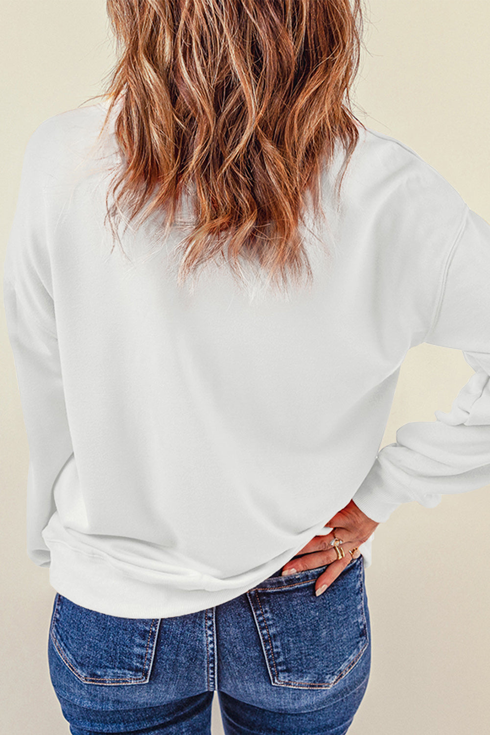 Pumpkin & Bow Graphic Long Sleeve Sweatshirt - Teresa's Fashionista LLC