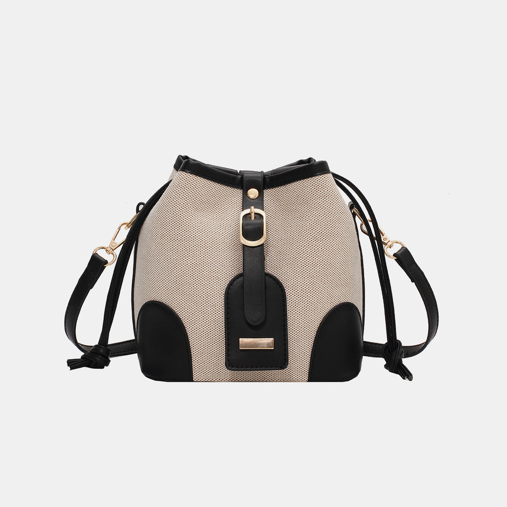 Straw Braided Adjustable Strap Crossbody Bag-Teresa's Fashionista LLC