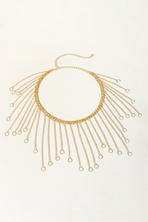 Fringe Chain Alloy Belt-Teresa's Fashionista LLC