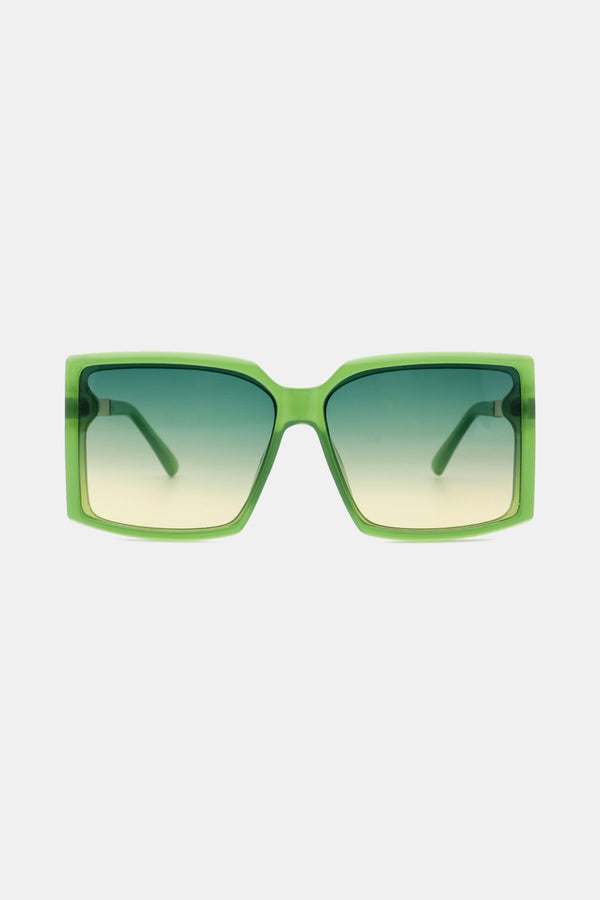 Polycarbonate Frame Square Sunglasses-Teresa's Fashionista LLC