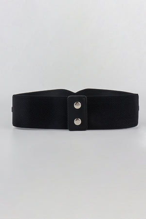 Elastic Wide PU Belt-Teresa's Fashionista LLC