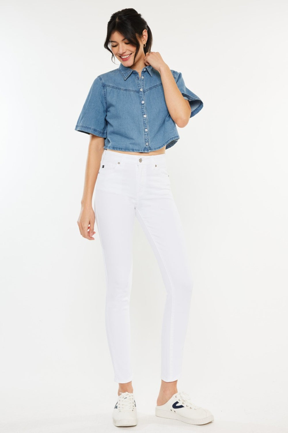Kancan High Rise Ankle Skinny Jeans - Teresa's Fashionista LLC