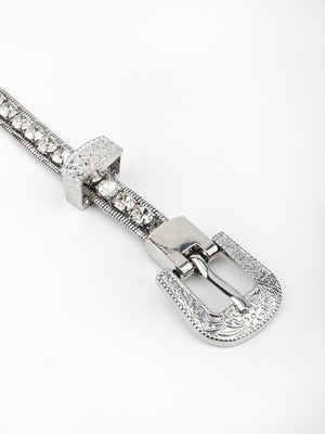Rhinestone Metal Belt-Teresa's Fashionista LLC